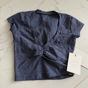 NWT Bombshell sportswear v neck top